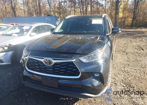 2022 Toyota Highlander Xle from USA, damaged, VIN 5TDHZRBH2NS163821